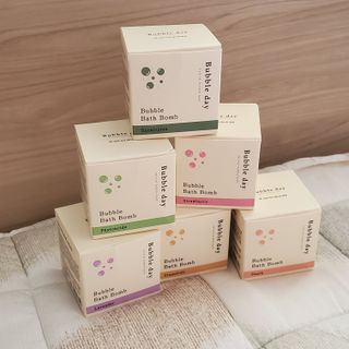 버블데이 배쓰밤 거품입욕제 버블바 6종 — 4점을 준 리뷰어가 2021년 8월 올린 사용 사진