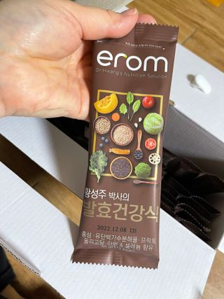 [이롬] 황성주박사의 발효건강식 30g x 30포 — 4점을 준 리뷰어가 2022년 7월 올린 사용 사진