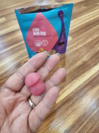 푸름웰니스 라바 쑥쑥구미 36g — 4점을 준 리뷰어가 2022년 3월 올린 사용 사진