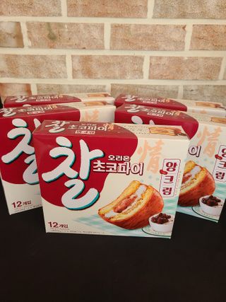 찰초코파이 앙크림 찰 초코파이 정 앙크림 — 5점을 준 리뷰어가 2020년 12월 올린 사용 사진