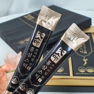 헬스업_천명진프리미엄홍삼스틱_10ml x 30포 — 5점을 준 리뷰어가 2021년 1월 올린 사용 사진