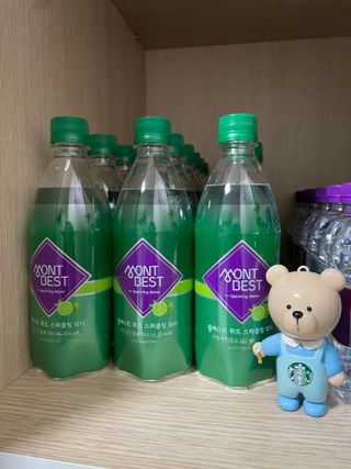 몽베스트 Montbest with Sparkling water Lime20병 — 5점을 준 리뷰어가 2021년 11월 올린 사용 사진
