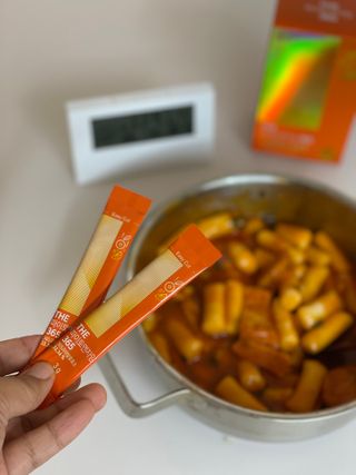 [닥터루템]맛있는 파인애플맛 과채효소 THE파이토엔자임365 1box (30포) — 5점을 준 리뷰어가 2022년 10월 올린 사용 사진