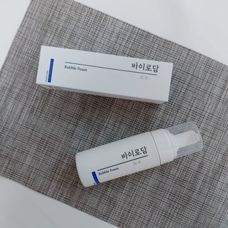 [바이로담] 저자극 약산성버블 폼 폼클렌징 150ml — 4점을 준 리뷰어가 2021년 3월 올린 사용 사진