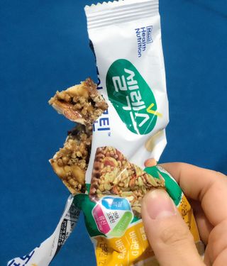 셀렉스스포츠 셀렉스 코어 프로틴 너츠바 50g 6개입 + Slim 25 스타터키트 — 5점을 준 리뷰어가 2021년 7월 올린 사용 사진