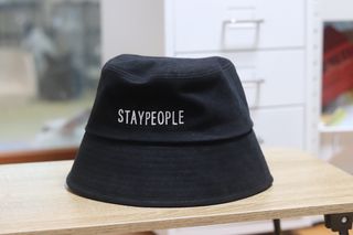 [스테이피플] STAYPEOPLE BUCKET HAT (BLACK) — 4점을 준 리뷰어가 2022년 9월 올린 사용 사진