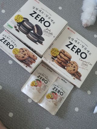 ZERO (초콜릿 칩 쿠키, 카카오 케이크, 후르츠 젤리, 아이스 콜라, 아이스 초코바) — 5점을 준 리뷰어가 2022년 6월 올린 사용 사진