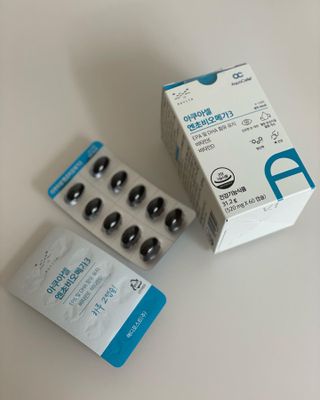메디포스트 모비타 아쿠아셀 엔초비오메가3 60캡슐 — 5점을 준 리뷰어가 2022년 11월 올린 사용 사진