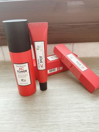 페브유 / FABYOU [페브유 2종 SET] 레드 블레미쉬 AC 토너 + AC스팟 — 5점을 준 리뷰어가 2021년 6월 올린 사용 사진