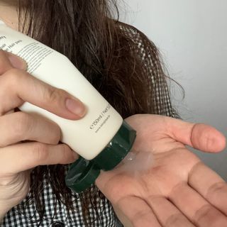 라로지크 X3 리페어 퍼퓸 헤어팩 150mℓ — 5점을 준 리뷰어가 2021년 12월 올린 사용 사진