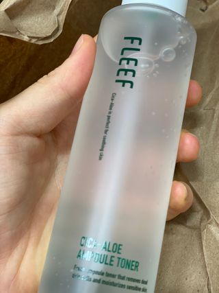 플리프 시카-알로에 앰플 토너 200ML — 5점을 준 리뷰어가 2021년 1월 올린 사용 사진