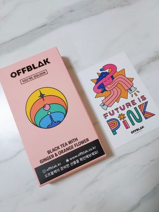 [오프블랙] 아침을 상큼하게 시작하는 에너지티! 유아골든 블렌딩홍차 12T — 5점을 준 리뷰어가 2021년 11월 올린 사용 사진
