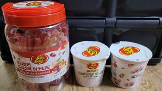 젤리벨리 젤리스틱 어쏘티드 900g — 5점을 준 리뷰어가 2022년 8월 올린 사용 사진