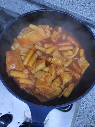 응큼떡볶이 — 4점을 준 리뷰어가 2021년 3월 올린 사용 사진