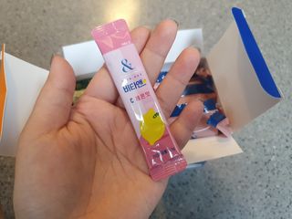 비타앤C 레몬맛, 망고맛 — 5점을 준 리뷰어가 2021년 6월 올린 사용 사진