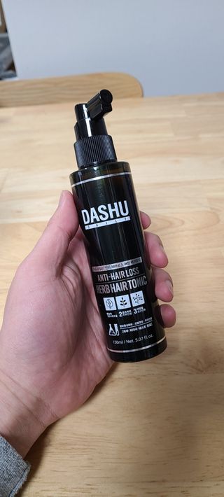 다슈코리아 다슈 데일리 안티 헤어로스 허브 헤어토닉 150ml — 5점을 준 리뷰어가 2021년 2월 올린 사용 사진