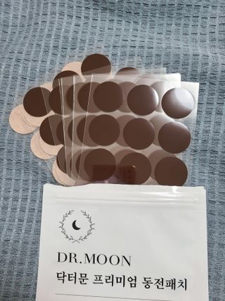 [닥터문] 프리미엄 동전패치 멘톨향 120매 — 5점을 준 리뷰어가 2022년 7월 올린 사용 사진