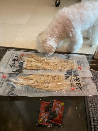 [오늘바스켓] 용대리 손질하늘태 130g — 5점을 준 리뷰어가 2021년 6월 올린 사용 사진