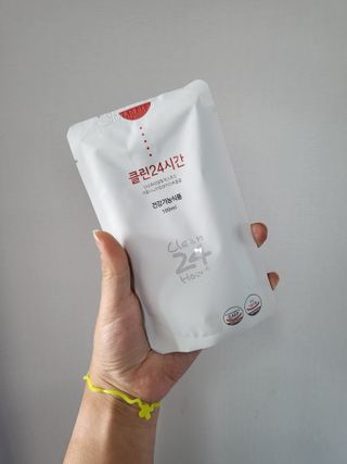 클린24시간 1BOX(5포) + 전용보틀(500ml) — 5점을 준 리뷰어가 2022년 7월 올린 사용 사진