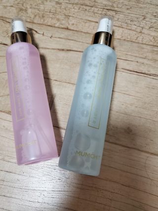 멈칫 X 최준 헤어 앤 바디미스트 소프트블루솝, 마젠타레이디 2종 — 5점을 준 리뷰어가 2021년 6월 올린 사용 사진