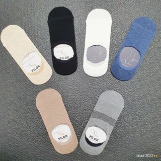 [사이즈가 있는 양말 필로이]남자 덧신 6족 선물 세트_나를 위한 선물or마음을 전하는 선물【 S, M, L, XL】 — 5점을 준 리뷰어가 2022년 6월 올린 사용 사진