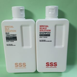 트리플에스 탈모 샴푸 275ml + 실크 트리트먼트 275ml — 5점을 준 리뷰어가 2021년 2월 올린 사용 사진
