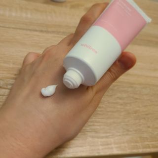 화이트리 채움 베리어 로션, 베리어 크림 세트 — 5점을 준 리뷰어가 2021년 1월 올린 사용 사진