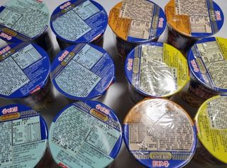 NISSIN 닛신 컵누들  4종 - 씨푸드오리지날, 씨푸드 스파이시, 씨푸드 커리, 씨푸드 XO소스 — 5점을 준 리뷰어가 2022년 5월 올린 사용 사진