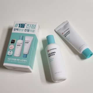 리더스코스메틱 리더스 카밍 바이오틱스 #1등 진정 기획세트 [에센스 워터150ml + 크림 마스크80ml] — 5점을 준 리뷰어가 2022년 9월 올린 사용 사진