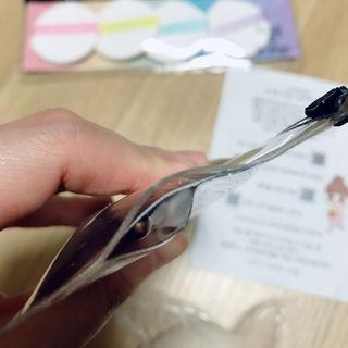 [툴앤썸] 메이크업 브러시로 바르고 호빵 스펀지로 클렌징하는 A-Z 뷰티툴 5종 — 5점을 준 리뷰어가 2021년 2월 올린 사용 사진