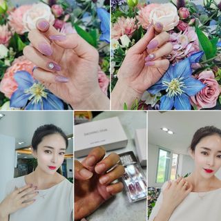 데싱디바 매직프레스 가을매니 코핀 5종 중 택1 — 5점을 준 리뷰어가 2021년 10월 올린 사용 사진