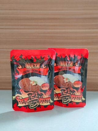 불타 지옥불카레 불지옥맛 180g x 3봉 — 3점을 준 리뷰어가 2021년 6월 올린 사용 사진