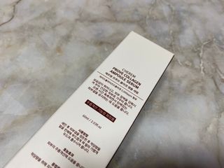 체르엠  프루브 콜라겐 앰플세럼 60ml 1병 — 5점을 준 리뷰어가 2022년 4월 올린 사용 사진