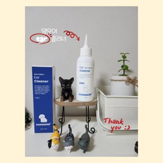 [댕모어 클리너 3종] 아이클리너 / 이어클리너 / 덴탈클리너 3종 세트 (120ml) — 4점을 준 리뷰어가 2023년 10월 올린 사용 사진