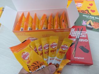 광동생활건강 [광동] 비타500데일리스틱  ★빼빼로데이★ 30포+70포+ 뚱랑이스티커+빼빼로+쇼핑백 — 5점을 준 리뷰어가 2022년 11월 올린 사용 사진