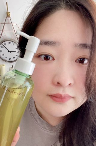 스킨큐어 산다화 순한 클렌징 동백 오일 200ml — 5점을 준 리뷰어가 2023년 3월 올린 사용 사진