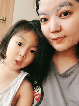 셀몽드 링클 이레이저 스팟 세럼 +핵산 미라클 앰플 마스크 — 5점을 준 리뷰어가 2022년 2월 올린 사용 사진