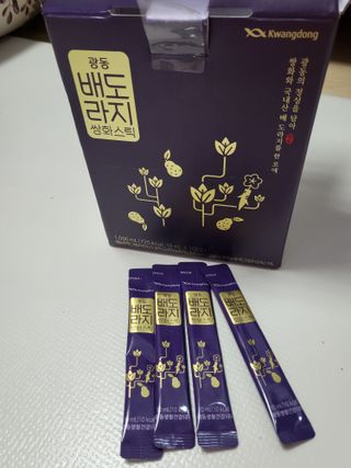 광동생활건강 나우 [광동] 배도라지 쌍화스틱 10mL x 100포 — 5점을 준 리뷰어가 2022년 12월 올린 사용 사진