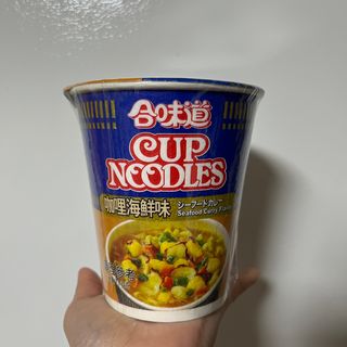 NISSIN 닛신 컵누들  4종 - 씨푸드오리지날, 씨푸드 스파이시, 씨푸드 커리, 씨푸드 XO소스 — 5점을 준 리뷰어가 2022년 4월 올린 사용 사진