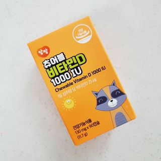 앙팡 츄어블 비타민D 1000 IU 130mg x 90정 — 5점을 준 리뷰어가 2022년 12월 올린 사용 사진