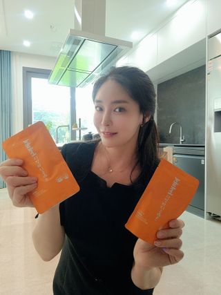 JEJUFEEL 리얼바디클렌즈 — 5점을 준 리뷰어가 2022년 8월 올린 사용 사진