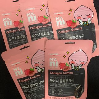일동제약 마이니 마이니 늘씬날씬 콜라겐 세트 — 5점을 준 리뷰어가 2021년 2월 올린 사용 사진