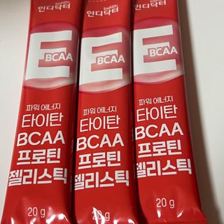 인디닥터 면역 생생 핑크 이뮨 젤리 + 타이탄 BCAA 프로틴 젤리스틱 — 4점을 준 리뷰어가 2022년 5월 올린 사용 사진