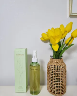스킨큐어 산다화 순한 클렌징 동백 오일 200ml — 5점을 준 리뷰어가 2023년 3월 올린 사용 사진