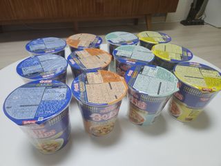 NISSIN 닛신 컵누들  4종 - 씨푸드오리지날, 씨푸드 스파이시, 씨푸드 커리, 씨푸드 XO소스 — 5점을 준 리뷰어가 2022년 11월 올린 사용 사진
