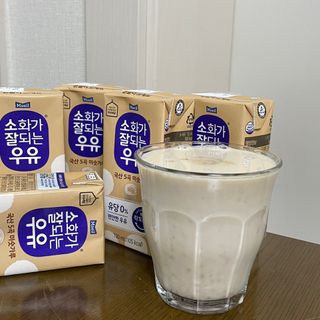 소화가 잘되는 우유 국산 5곡 미숫가루 — 4.5점을 준 리뷰어가 2021년 9월 올린 사용 사진