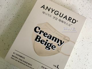 [애니가드] 셋업 메베마스크라이트  (대형 4컬러 + 중형 4컬러) — 5점을 준 리뷰어가 2022년 7월 올린 사용 사진