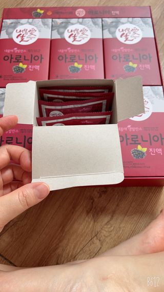 서울약사신협_내몸애생발란스아로니아_70ml x 30포 — 5점을 준 리뷰어가 2021년 6월 올린 사용 사진