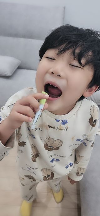 연세생활건강 키즈텐 멀티비타민 1BOX (30포) — 5점을 준 리뷰어가 2022년 5월 올린 사용 사진