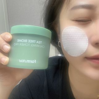 팜스테이 티트리 바이옴 카밍 토너 패드 — 5점을 준 리뷰어가 2022년 4월 올린 사용 사진